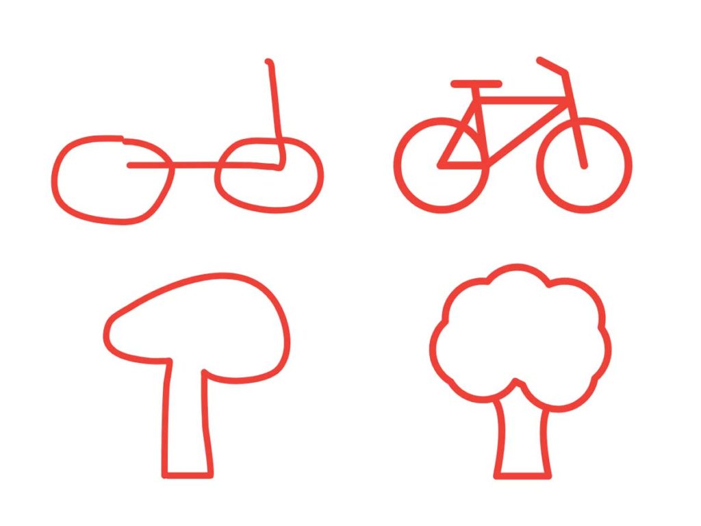Vom Fahrrad zum Baum mit Google Autodraw