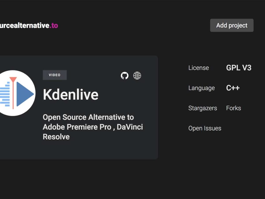 Kdenlive gilt als Alternative zu Adobe Premiere Pro und DaVinci Resolve