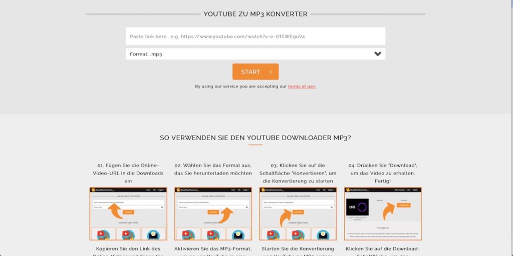 YouTube Download mit Online Video Converter