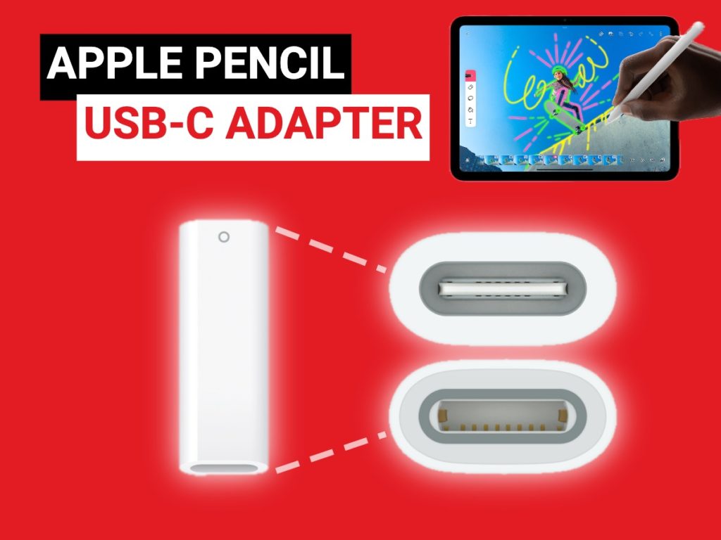 USB-C Adapter für Apple Pencil