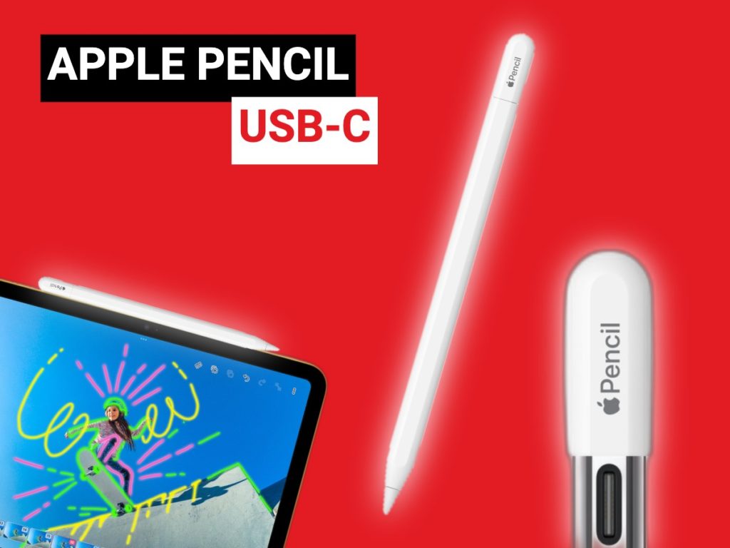 Apple Pencil mit USB C Anschluss