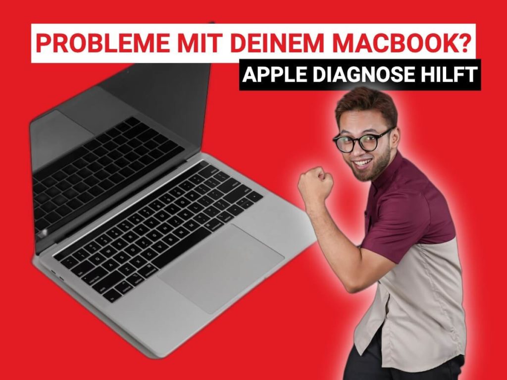 Bei Problemen mit deinem Macbook Pro hilft die Apple Diagnose