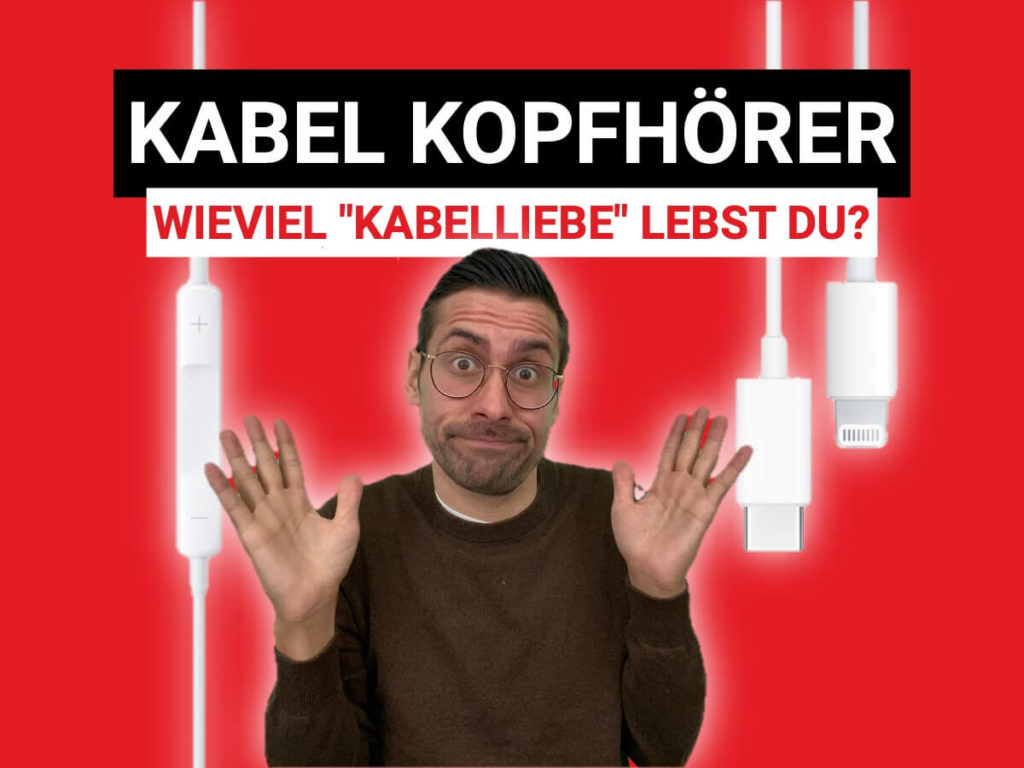 Bluetooth Headphones hin oder her, aber ein Kabel Apple Kopfhörer taugt mir immer noch am besten.