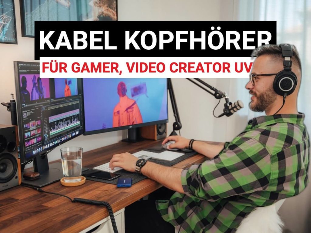 Apple Kopfhörer mit Kabel taugen gut für Creator