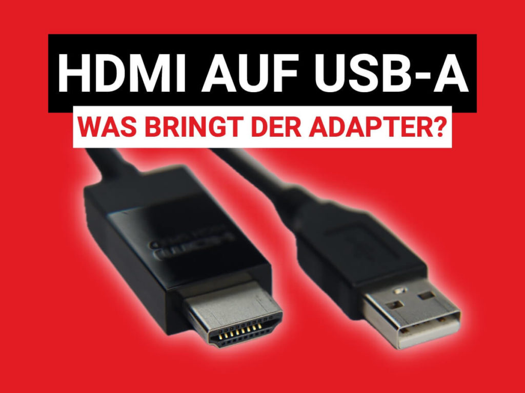 Wann brauche ich einen Adapter auf USB A und wann auf USB C?